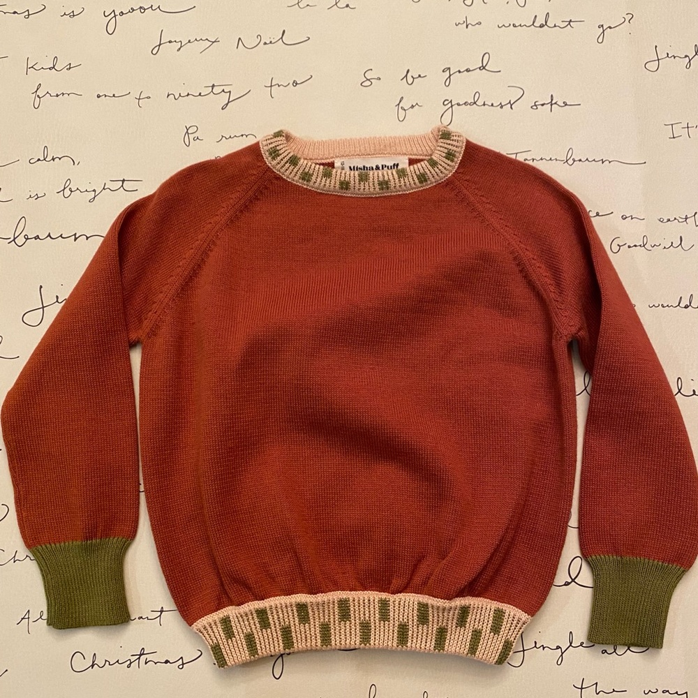 Misha & Puff Sweater 12-18 Never Worn